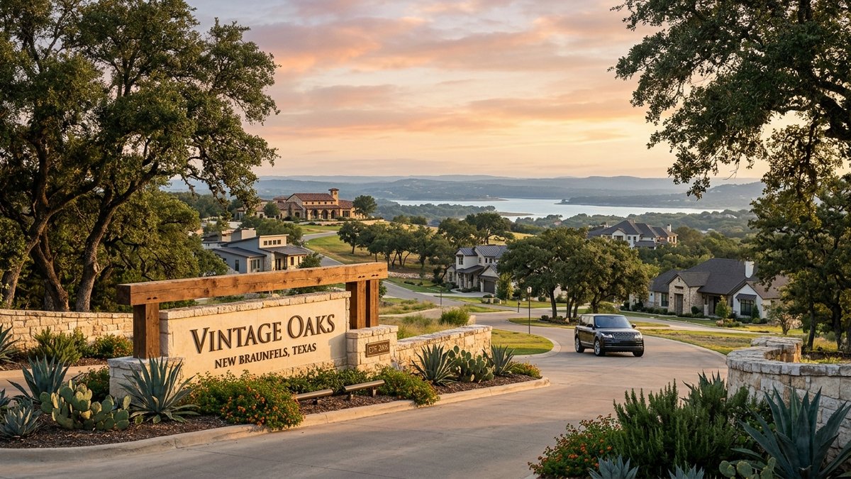 Why do luxury buyers keep looking at Vintage Oaks in New Braunfels?