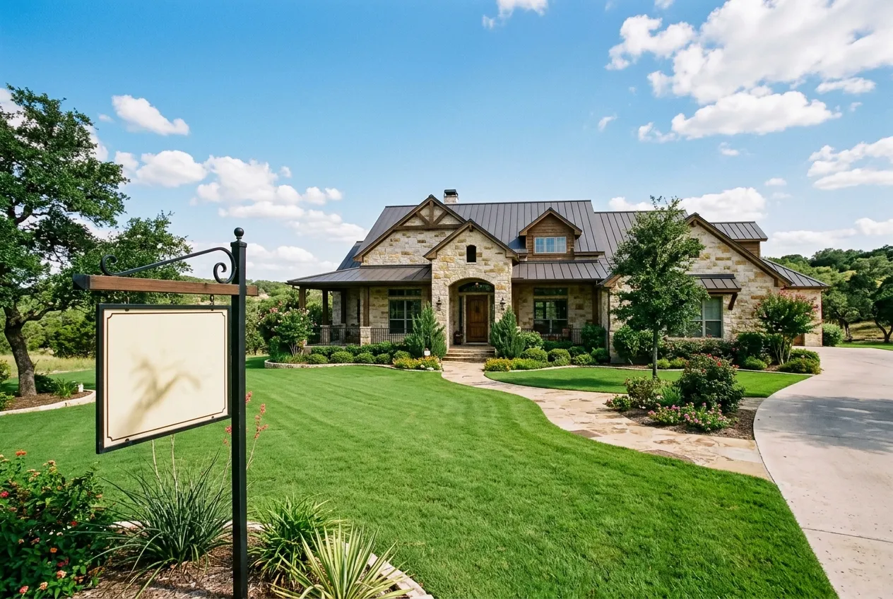 Home for sale in the Texas Hill Country