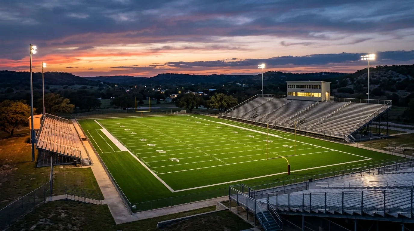 Texas high school football stadium